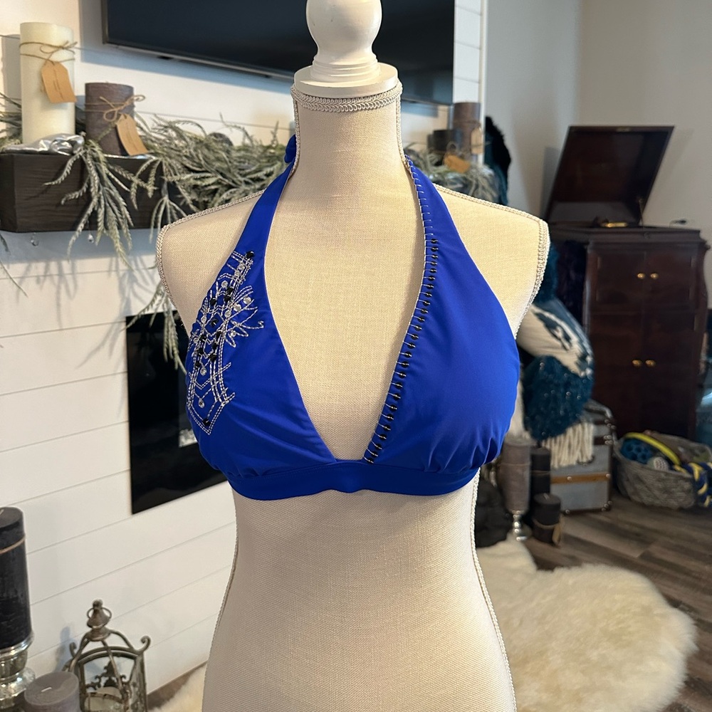 NWOT Miss Me bikini top size L